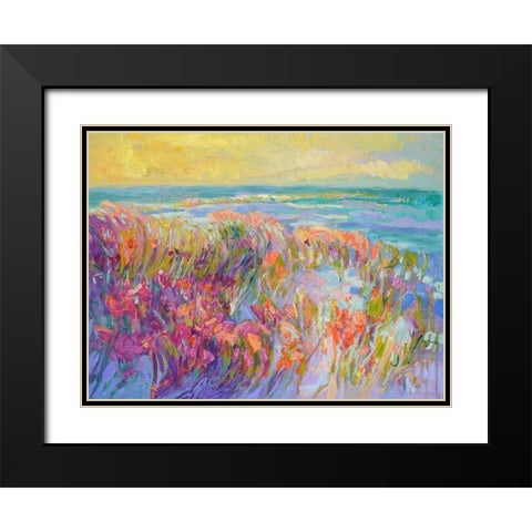 Summer Sanctuary Black Modern Wood Framed Art Print with Double Matting by Fagan, Dorothy