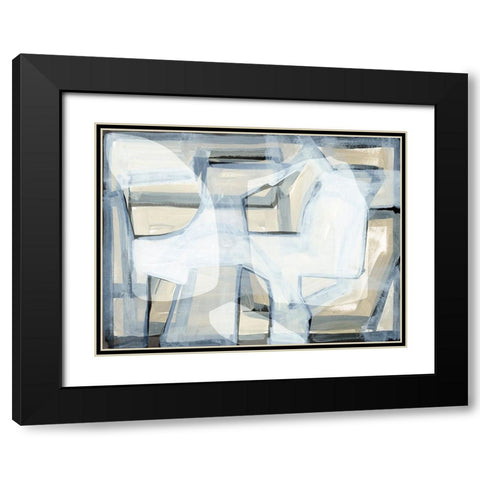 BAndW II Black Modern Wood Framed Art Print with Double Matting by Cartissi
