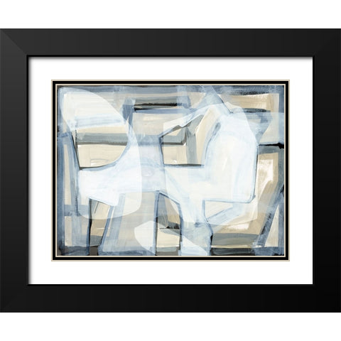 BAndW II Black Modern Wood Framed Art Print with Double Matting by Cartissi