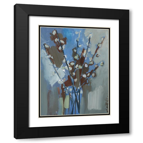 Winter Willow I Black Modern Wood Framed Art Print with Double Matting by Ferrell, Erin McGee