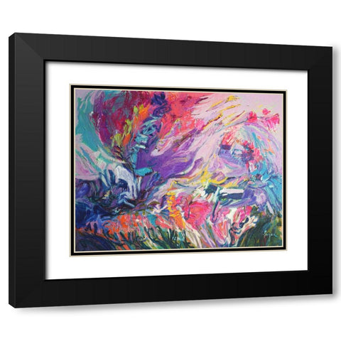 Cherished Black Modern Wood Framed Art Print with Double Matting by Fagan, Dorothy