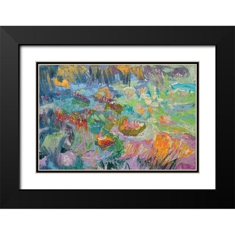 Morning Prayer Black Modern Wood Framed Art Print with Double Matting by Fagan, Dorothy