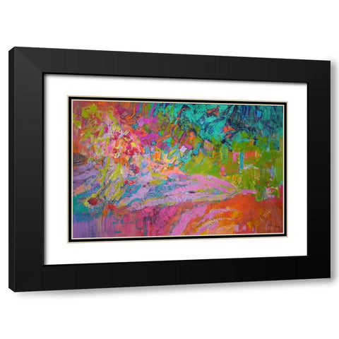 Passion Diva Black Modern Wood Framed Art Print with Double Matting by Fagan, Dorothy