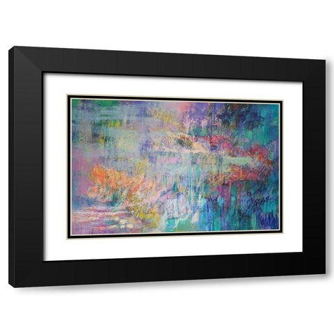 Vespers Black Modern Wood Framed Art Print with Double Matting by Fagan, Dorothy