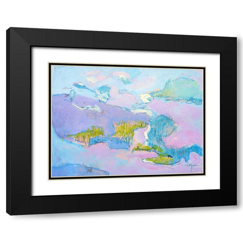 Come to My Window Black Modern Wood Framed Art Print with Double Matting by Fagan, Dorothy