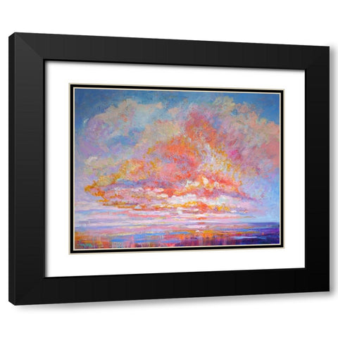 Blessed Eve II Black Modern Wood Framed Art Print with Double Matting by Fagan, Dorothy