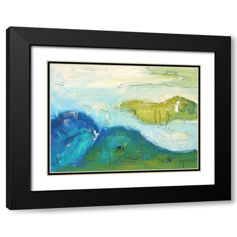 Birthing Big Dreams Black Modern Wood Framed Art Print with Double Matting by Fagan, Dorothy