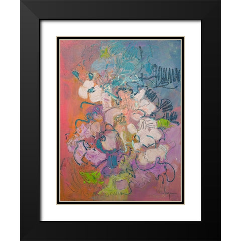 Archipelago Black Modern Wood Framed Art Print with Double Matting by Fagan, Dorothy