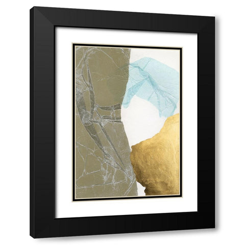Esoteric Collage III Black Modern Wood Framed Art Print with Double Matting by Lam, Vanna