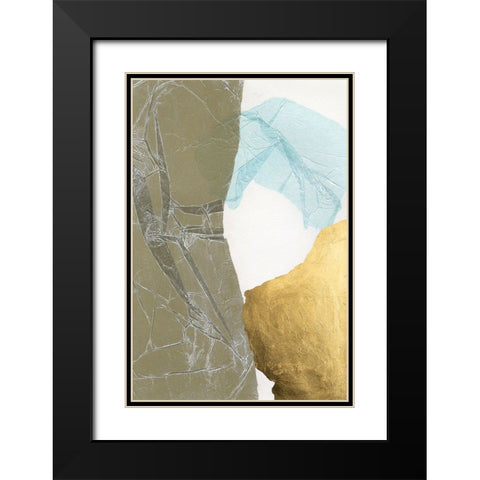 Esoteric Collage III Black Modern Wood Framed Art Print with Double Matting by Lam, Vanna