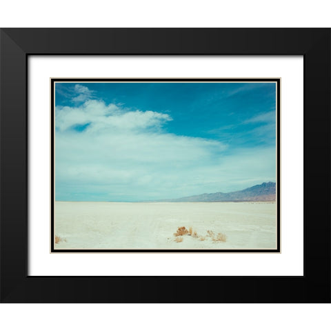 Salt Flat Walk I Black Modern Wood Framed Art Print with Double Matting by Quintero, Sonja