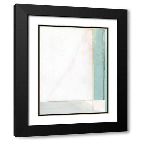 Couturier IV Black Modern Wood Framed Art Print with Double Matting by Cartissi