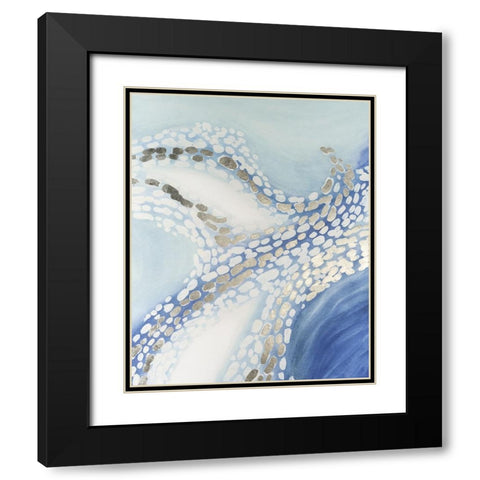 Teeming I Black Modern Wood Framed Art Print with Double Matting by Lam, Vanna