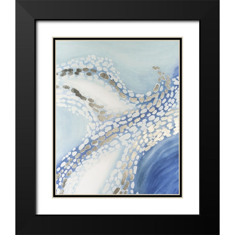 Teeming I Black Modern Wood Framed Art Print with Double Matting by Lam, Vanna