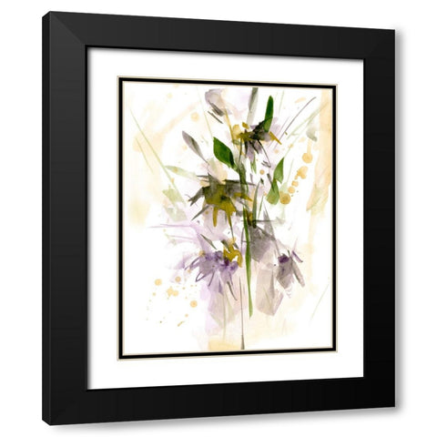 After Rain I Black Modern Wood Framed Art Print with Double Matting by Wang, Melissa