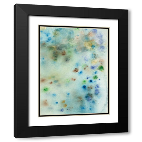 Hawaiian Rain IV Black Modern Wood Framed Art Print with Double Matting by Fuchs, Jodi