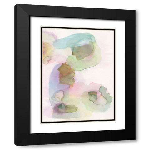 Delighted II Black Modern Wood Framed Art Print with Double Matting by Fuchs, Jodi