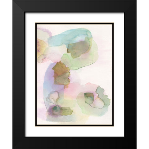 Delighted II Black Modern Wood Framed Art Print with Double Matting by Fuchs, Jodi