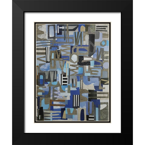 Skies Over the Loire Valley III Black Modern Wood Framed Art Print with Double Matting by Good, Coco