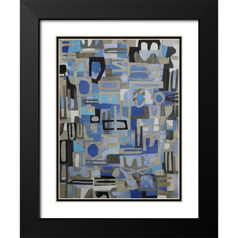 Skies Over the Camargue III Black Modern Wood Framed Art Print with Double Matting by Good, Coco