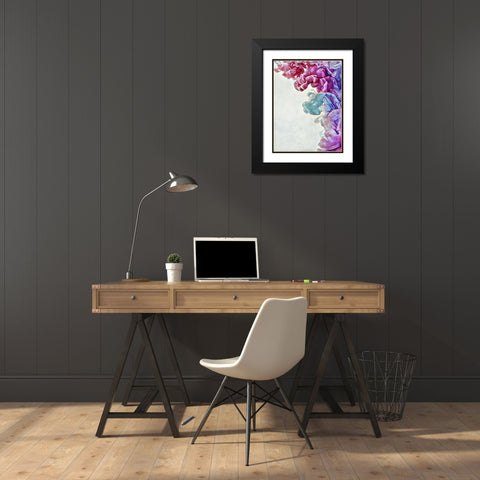 Cotton Candy Clouded Water I Black Modern Wood Framed Art Print with Double Matting by Aldridge, Ashley