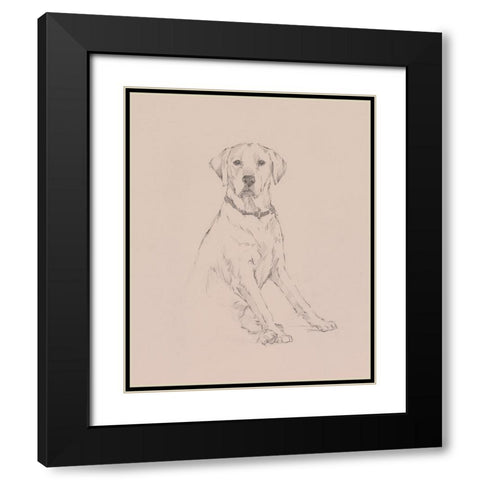 Lab Study I Black Modern Wood Framed Art Print with Double Matting by Harper, Ethan