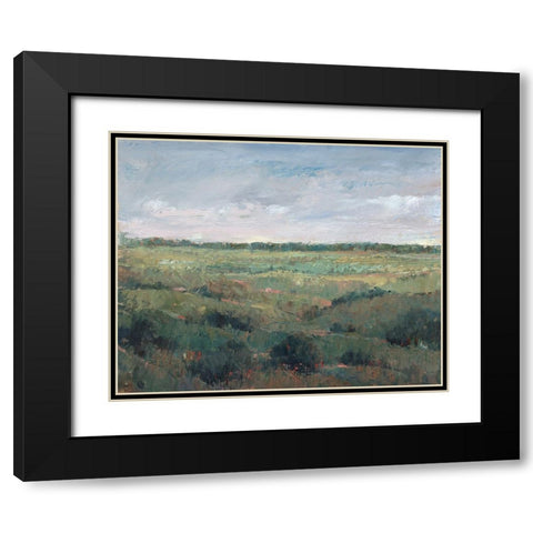 Field Study II Black Modern Wood Framed Art Print with Double Matting by OToole, Tim