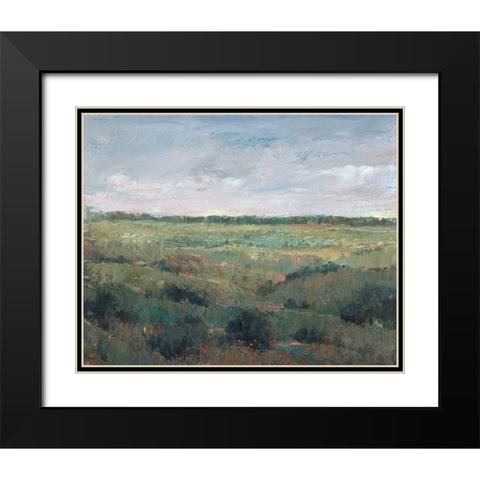 Field Study II Black Modern Wood Framed Art Print with Double Matting by OToole, Tim