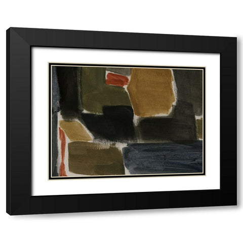 Of the Earth II Black Modern Wood Framed Art Print with Double Matting by Barnes, Victoria