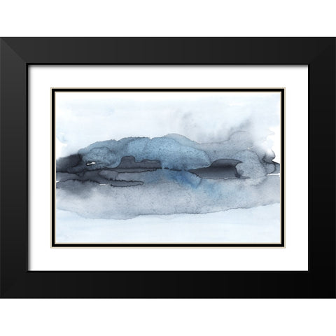 The Calm Before a Storm Black Modern Wood Framed Art Print with Double Matting by Haase, Andrea