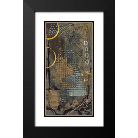 Urban Luxury III Black Modern Wood Framed Art Print with Double Matting by Haase, Andrea