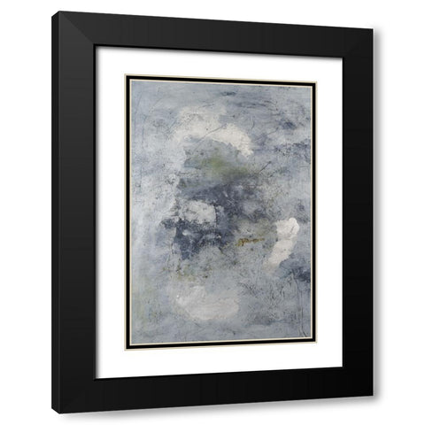 Indigo Dreamscape I Black Modern Wood Framed Art Print with Double Matting by Willett, Michael