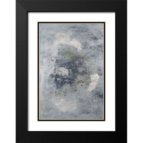 Indigo Dreamscape I Black Modern Wood Framed Art Print with Double Matting by Willett, Michael