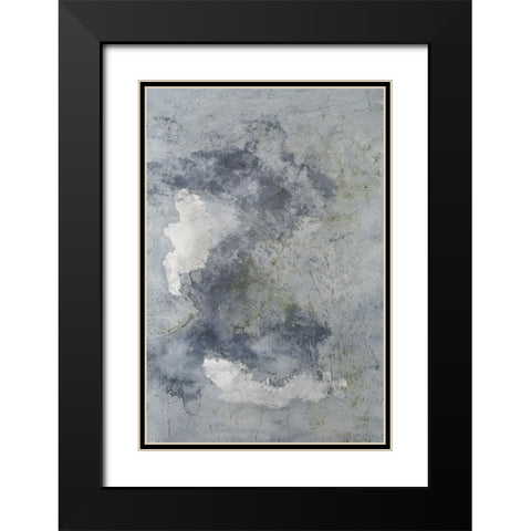 Indigo Dreamscape II Black Modern Wood Framed Art Print with Double Matting by Willett, Michael