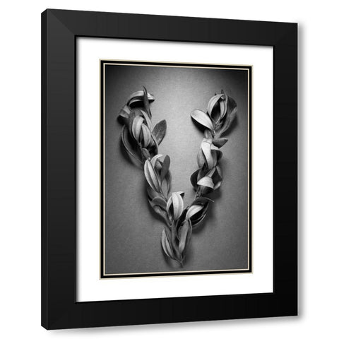 Victory Black Modern Wood Framed Art Print with Double Matting by Rosenthal, Berry