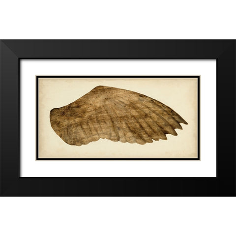 Gilded Night Owl I Black Modern Wood Framed Art Print with Double Matting by Vision Studio