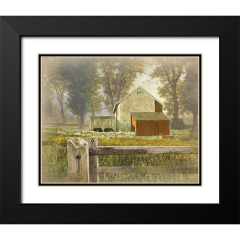 Time Honored II Black Modern Wood Framed Art Print with Double Matting by Hunziker, Steve