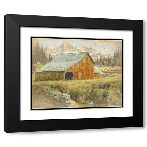 Time Honored III Black Modern Wood Framed Art Print with Double Matting by Hunziker, Steve