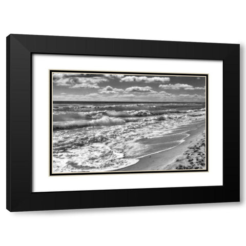 Hollywood Beach Florida  IV Black Modern Wood Framed Art Print with Double Matting by Kearney, Franklin