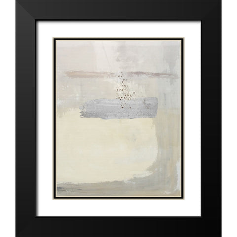 Tip Tone III Black Modern Wood Framed Art Print with Double Matting by Smith, Karen