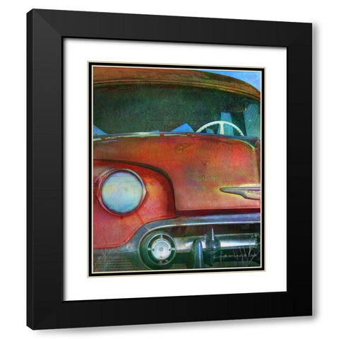 Rust Bucket Black Modern Wood Framed Art Print with Double Matting by Vest, Chris