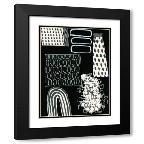 BAndW Fun VII Black Modern Wood Framed Art Print with Double Matting by Moore, Regina