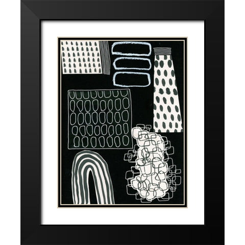BAndW Fun VII Black Modern Wood Framed Art Print with Double Matting by Moore, Regina