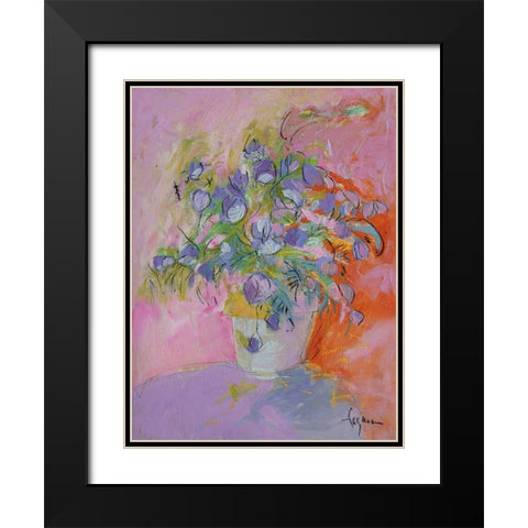 Cup Runneth Over Black Modern Wood Framed Art Print with Double Matting by Fagan, Dorothy