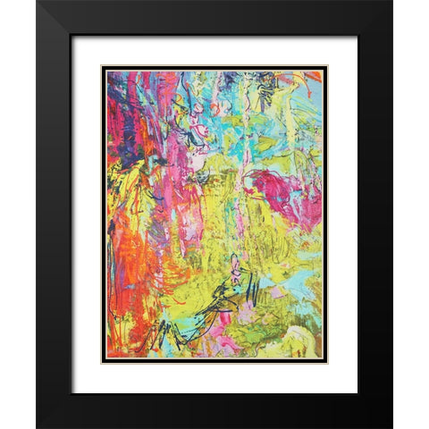 Blessed Be  II Black Modern Wood Framed Art Print with Double Matting by Fagan, Dorothy