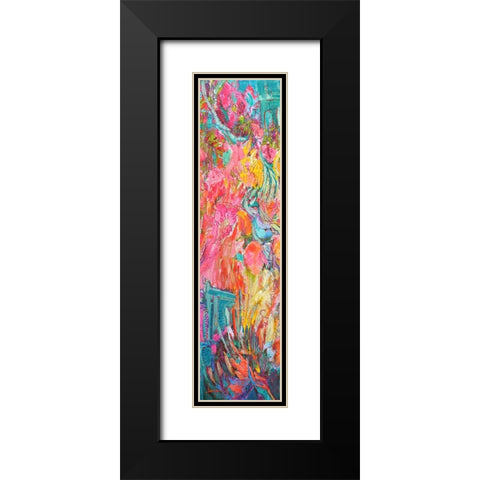 Goddess in Her Garden  II Black Modern Wood Framed Art Print with Double Matting by Fagan, Dorothy