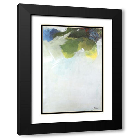 Reaching Higher I Black Modern Wood Framed Art Print with Double Matting by Combs, Joyce