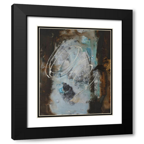 Embellished Dream I Black Modern Wood Framed Art Print with Double Matting by Combs, Joyce