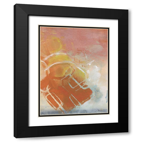 Sky Beyond I Black Modern Wood Framed Art Print with Double Matting by Combs, Joyce