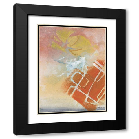 Sky Beyond II Black Modern Wood Framed Art Print with Double Matting by Combs, Joyce